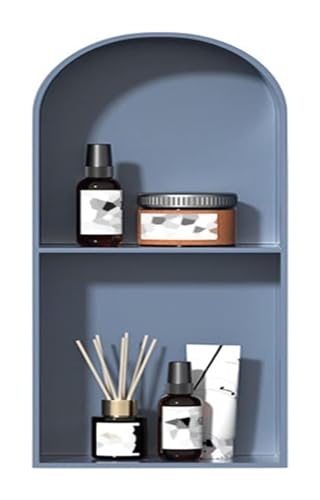 Edelstahl-Dusche, eingelassenes Regal für Shampoo und Toilettenartikel, einfache Installation, Heimwerker, langlebig, einteiliges Design, blau, 62 x 28 x 15 cm, modernes Badezimmer-Nizer Edelstahl-Dusche, eingelassenes Regal für Shampoo und Toilettenartikel, einfache Installation, Heimwerker, langlebig, einteiliges Design, blau, 62 x 28 x 15 cm, modernes Badezimmer-Nizer von Generisch