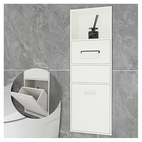 Edelstahl-Duschnischen, Badezimmer, Wandregal, keine Fliesen erforderlich, versenkt, wasserdichter Organizer Edelstahl-Duschnischen, Badezimmer, Wandregal, keine Fliesen erforderlich, versenkt, wasserdichter Organizer von Generisch
