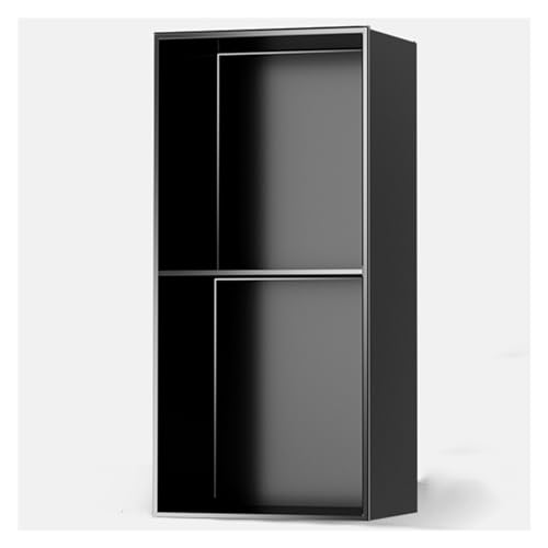 Edelstahl-Duschregal, wasserdicht, quadratisch, Metall, Toilettenartikel, Aufbewahrung für Badezimmer, Schlafzimmer, Küche, Wohnzimmer, Schwarz, 70 x 28 x 12,5 cm Edelstahl-Duschregal, wasserdicht, quadratisch, Metall, Toilettenartikel, Aufbewahrung für Badezimmer, Schlafzimmer, Küche, Wohnzimmer, Schwarz, 70 x 28 x 12,5 cm von Generisch