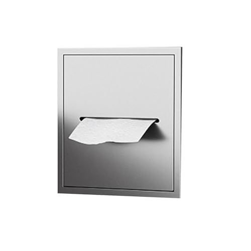 Edelstahl-Duschregal – eingebetteter Badezimmer-Tücherhalter, keine Fliesen erforderlich, ideal für öffentliche Toiletten, Weiß, 20 x 20 x 12,5 cm, platzsparendes Design Edelstahl-Duschregal – eingebetteter Badezimmer-Tücherhalter, keine Fliesen erforderlich, ideal für öffentliche Toiletten, Weiß, 20 x 20 x 12,5 cm, platzsparendes Design von Generisch