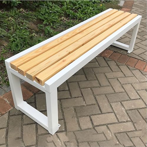 Edelstahl Gartenbank Outdoor Terrasse Sitzgelegenheit 100/120/150cm Parkstühle Ruhebänke für Einkaufszentren & Umkleideräume Stilvolles Stahl-Holz Design Edelstahl Gartenbank Outdoor Terrasse Sitzgelegenheit 100/120/150cm Parkstühle Ruhebänke für Einkaufszentren & Umkleideräume Stilvolles Stahl-Holz Design von Generisch