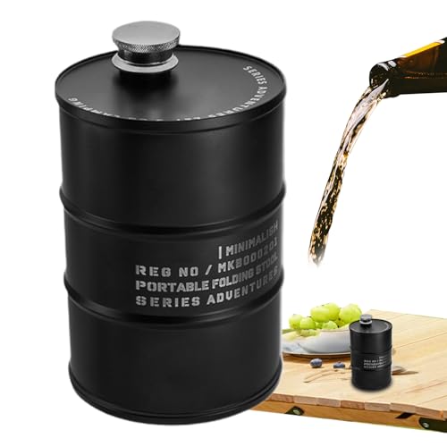 Edelstahl Trinkflasche | Bierkrug für Draußen - 75cl Auslaufsichere Edelstahl Flasche für Arbeit Angeln Reise Picknick Rucksacktour Edelstahl Trinkflasche | Bierkrug für Draußen - 75cl Auslaufsichere Edelstahl Flasche für Arbeit Angeln Reise Picknick Rucksacktour von Generisch