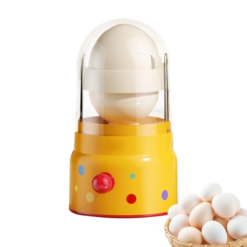 Egg Spinner - Egg | EggsMixer Shaker Manual Puller | Portable Kitchen Tools Small Blender for Cooking Mixing Home Restaurant Apartment Travel Camping RV Trip Family von Generisch