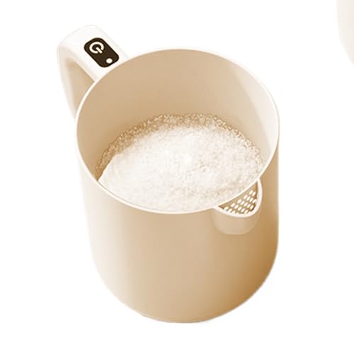 Eier Rührgerät | 2 in 1 Schneebesen & Sieb,1L Reisschüssel Rührschüssel Automatischer Rührstab Küchenhelfer für Flüssignahrung Haushalt Milch Backen Reis Eier Rührgerät | 2 in 1 Schneebesen & Sieb,1L Reisschüssel Rührschüssel Automatischer Rührstab Küchenhelfer für Flüssignahrung Haushalt Milch Backen Reis von Generisch