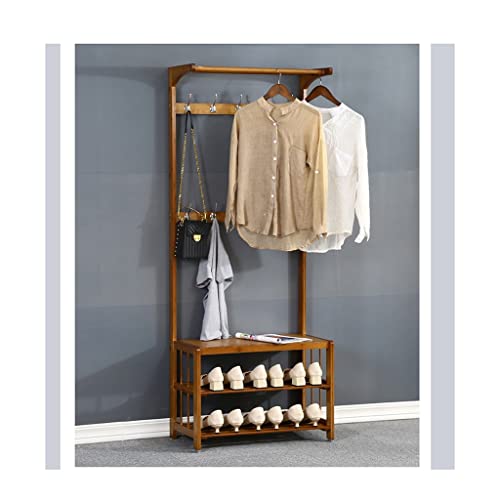 Eingangsgarderobe mit Schuhaufbewahrung 2 Etagen Regal zweireihig Metallhaken Stilvolles Baum-Design für Wohnzimmer Flur Multifunktionale Aufbewahrungslösung Eingangsgarderobe mit Schuhaufbewahrung 2 Etagen Regal zweireihig Metallhaken Stilvolles Baum-Design für Wohnzimmer Flur Multifunktionale Aufbewahrungslösung von Generisch
