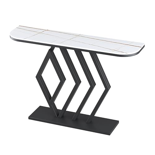 Eingangstisch Konsolentisch mit Metallablage, schmaler Flur Sofatisch, platzsparendes Design für Wohnzimmer, Schlafzimmer, Balkon Eingangstisch Konsolentisch mit Metallablage, schmaler Flur Sofatisch, platzsparendes Design für Wohnzimmer, Schlafzimmer, Balkon von Generisch