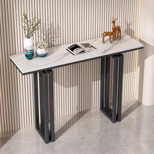 Eingangstisch mit Felsplatte Desktop, schmales Design für kleine Räume, einfache Montage für Wohnzimmer und Flur Eingangstisch mit Felsplatte Desktop, schmales Design für kleine Räume, einfache Montage für Wohnzimmer und Flur von Generisch