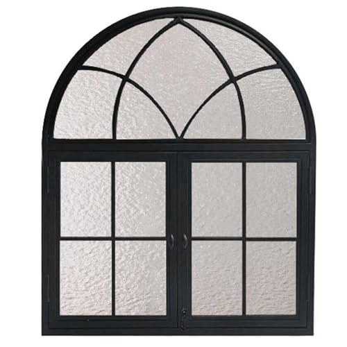 Eingebettete Wasserwellen-Glas-Fensterscheibe aus Holz für Landhaus-Dekoration Eingebettete Wasserwellen-Glas-Fensterscheibe aus Holz für Landhaus-Dekoration von Generisch