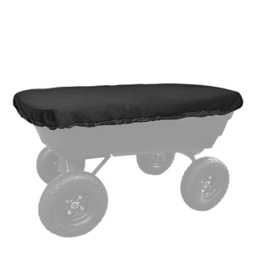 Einkaufswagenabdeckung | Schutzhülle – UV-beständig, wasserdicht, Aufbewahrungszubehör für Garten, Outdoor, Bauernhof, Scheune, Trolley, Einkauf, Rasen von Generisch