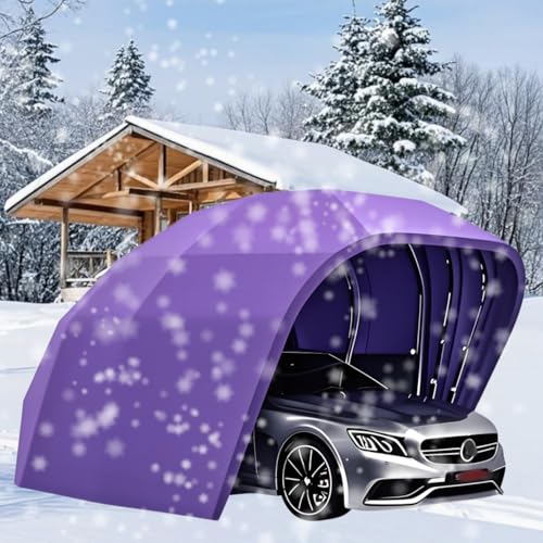 Einziehbare Autounterstand Halbautomatische Outdoor-Garage für Wind Regen Hagelschutz Einziehbare Autounterstand Halbautomatische Outdoor-Garage für Wind Regen Hagelschutz von Generisch