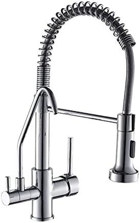 Einziehbare Küchenarmatur mit Doppelgriff 360° Schwenkbar inklusive 3-in-1-Wasserfilter für reines Trinkwasser & Lebensmittelzubereitung Einziehbare Küchenarmatur mit Doppelgriff 360° Schwenkbar inklusive 3-in-1-Wasserfilter für reines Trinkwasser & Lebensmittelzubereitung von Generisch