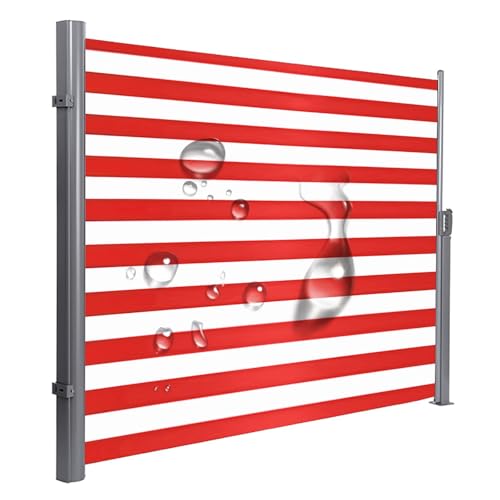 Einziehbare Seitenmarkise – Faltbarer Sonnenschutz für den Außenbereich, UV- und wasserabweisend, für Garten, Terrasse, Balkon, perfekt für Sichtschutz und Sonnenschutz Einziehbare Seitenmarkise – Faltbarer Sonnenschutz für den Außenbereich, UV- und wasserabweisend, für Garten, Terrasse, Balkon, perfekt für Sichtschutz und Sonnenschutz von Generisch