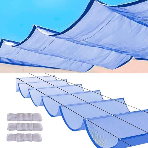 Einziehbare Welle Sonnensegel Wasserdicht Sonnensegel Einziehbar TerrassenüBerdachung Sonnenschutz Pergola Dach Pergola Markise(#7,1x2M) von Generisch