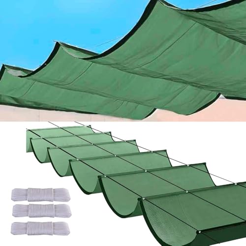 Einziehbare Welle Sonnensegel Wasserdicht Sonnensegel Einziehbar TerrassenüBerdachung Sonnenschutz Pergola Dach Pergola Markise(#8,1.2x9M) von Generisch