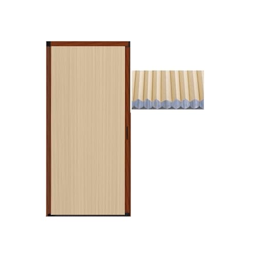 Einziehbares Falttor für den Innenbereich, Aluminiumrahmen ohne Bohren, mit Zellstoff, perfekt für Schränke, Badezimmer und Kleiderschränke, 125 x 190 cm Einziehbares Falttor für den Innenbereich, Aluminiumrahmen ohne Bohren, mit Zellstoff, perfekt für Schränke, Badezimmer und Kleiderschränke, 125 x 190 cm von Generisch