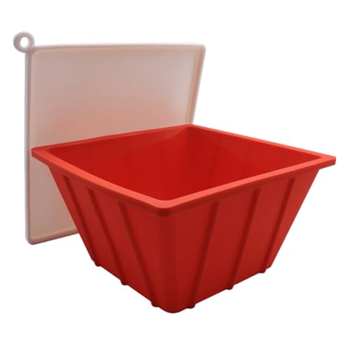 Eisbad Blockformen | Silikone Eisform Für Kaltwasserwanne - Großes Tablett Mit Deckel Wasser Kühler Form,Für Erwachsene Und Sportler von Generisch