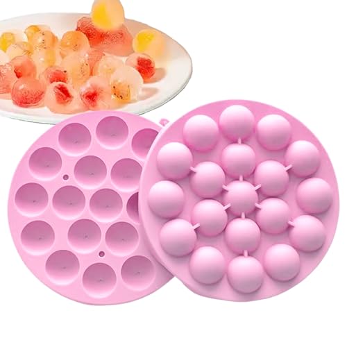 Eiskugel-Form | Silikon Kühlsteine Werkzeug | Wiederverwendbare Küchenhilfe Für Cocktails Whiskey Zuhause Poolparty Reise Buffet Picknick Camping Eiskugel-Form | Silikon Kühlsteine Werkzeug | Wiederverwendbare Küchenhilfe Für Cocktails Whiskey Zuhause Poolparty Reise Buffet Picknick Camping von Generisch