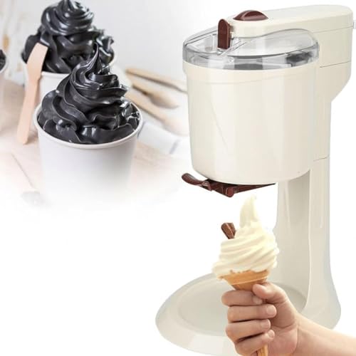 Eismaschine Maschine, Mini Obst Soft Serve und Joghurt Sorbet Maker Automatische Einfrieren Home Dessert Maschine von Generisch