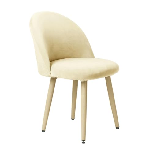 Elastische Stuhlhussen aus dickem Samt für Esszimmer, dehnbar, Entenschnabel-Design, nordischer Stil, 1 Stück, ideal für Freizeitstühle, schützen und verschönern Möbel von Generisch