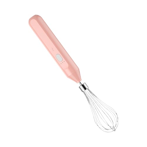 Electric Egg Beater, USB Charging Blender, Three-Speed Operated, Built-In 800mAh Battery, Ideal for Mixing Hot Chocolate and Preparing Salad Dressings Effortlessly, 1.38x1.18x7.09 inches von Generisch