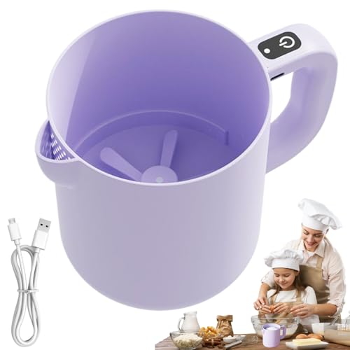 Electric Mixer Beater, Portable Rice Washer, 7.09x4.72in 1l Compact Mixing Bowl, Multifunction Filter Machine, Authentic Easy-Clean Design for Cooking Baking Blending Cleaning von Generisch