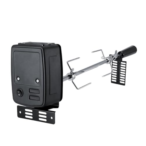 Electric Rotisserie Grill Automatisches Grillwerkzeug Im Freien, Tragbare Kochausrüstung Langlebiger Stahlbau, Einfache Setup, Hitzebeständiges, Kompaktes Design, Reisebereit, Camping Ausrüstung von Generisch