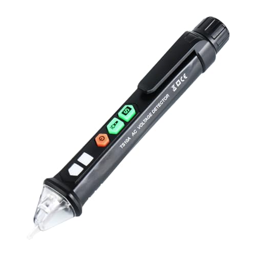 Electric Tester Pen - Leiterschalterfinderwerkzeug mit Alarmkreislaufstestern | Spannungsteststift | Schaltkreise Finder | Effizienter Live -Draht -Tester für Elektriker, die die Reparatur von Strom t Electric Tester Pen - Leiterschalterfinderwerkzeug mit Alarmkreislaufstestern | Spannungsteststift | Schaltkreise Finder | Effizienter Live -Draht -Tester für Elektriker, die die Reparatur von Strom t von Generisch