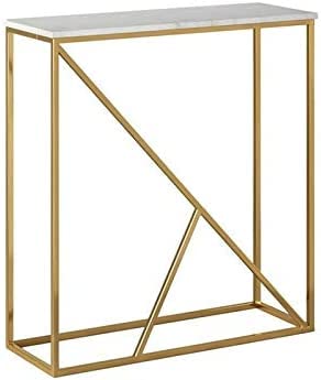 Eleganter Konsolentisch mit Lampe und Spiegel, perfekt für Eingangsbereich, Schlafzimmer oder Wohnzimmer, verschönert die Heimdekoration mit Marmorsimplicity Eleganter Konsolentisch mit Lampe und Spiegel, perfekt für Eingangsbereich, Schlafzimmer oder Wohnzimmer, verschönert die Heimdekoration mit Marmorsimplicity von Generisch