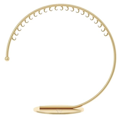 Eleganter und stabiler goldener Display-Kleiderbügel: Premium-Kleiderständer für Modegeschäfte erhältlich in Gold, Weiß und Schwarz, maximale Tragfähigkeit für stilvolle Vitrinen von Generisch