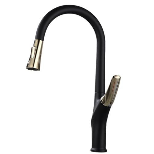 Eleganter weißer Küchenspüle-Wasserhahn aus massivem Messing mit 360° herausziehbarem Sprüher, 2-Funktions-Einhandmischbatterie für Zuhause, Bar, Wohnmobil, Wohnmobil – und stilvoll Eleganter weißer Küchenspüle-Wasserhahn aus massivem Messing mit 360° herausziehbarem Sprüher, 2-Funktions-Einhandmischbatterie für Zuhause, Bar, Wohnmobil, Wohnmobil – und stilvoll von Generisch
