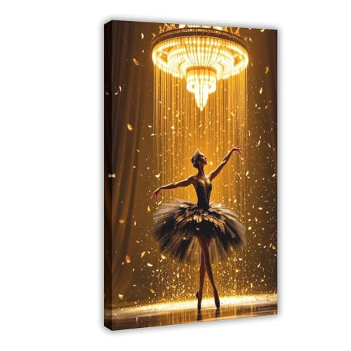 Elegantes Ballett-Tanz-Poster, Leinwand-Poster, Wandkunst-Dekor, Bild, Gemälde für Wohnzimmer, Schlafzimmer, Dekoration, 40 x 60 cm Elegantes Ballett-Tanz-Poster, Leinwand-Poster, Wandkunst-Dekor, Bild, Gemälde für Wohnzimmer, Schlafzimmer, Dekoration, 40 x 60 cm von Generisch