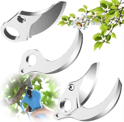 Elektrische Gartenschere Akku Ersatzmesser 2 Stück Glatter Und Sauberer Einschnitt Ast-Schere Ersatzklinge Für Elektrische Astschere Feste Klinge Und Bewegliche Klinge-A Set Of Blades||25/28/30mm Elektrische Gartenschere Akku Ersatzmesser 2 Stück Glatter Und Sauberer Einschnitt Ast-Schere Ersatzklinge Für Elektrische Astschere Feste Klinge Und Bewegliche Klinge-A Set Of Blades||25/28/30mm von Generisch