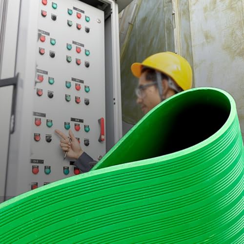 Elektrische Sicherheitsmatten, isoliert für 10 kV Schutz, unverzichtbar für Elektriker in Labors, Fabriken und Werkstätten Elektrische Sicherheitsmatten, isoliert für 10 kV Schutz, unverzichtbar für Elektriker in Labors, Fabriken und Werkstätten von Generisch