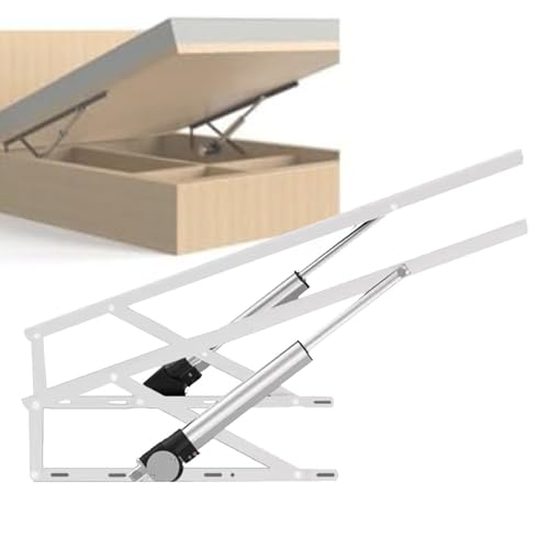 Elektrischer Betthebemechanismus mit Fernbedienung, robuste Stahl-Klappstange für Lagerung und gefederte Basis, unterstützt 600 kg Elektrischer Betthebemechanismus mit Fernbedienung, robuste Stahl-Klappstange für Lagerung und gefederte Basis, unterstützt 600 kg von Generisch