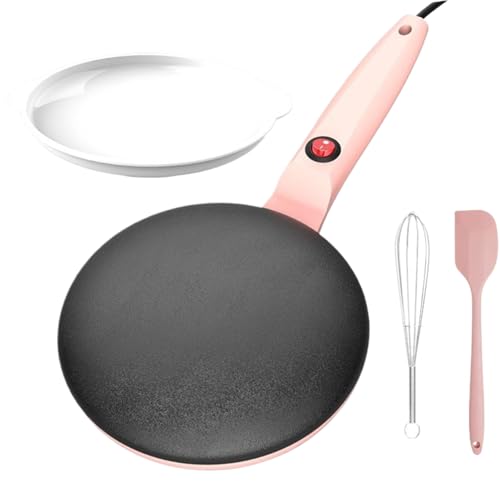 Elektrischer Crêpes-Maker, elektrischer Pfannkuchen-Maker -Crêpe-Grillpfanne - 7,8-Zoll-Instant-Crepe-Maker, Grillplatte, Crepe-Maker, elektrische Crepes-Pfanne, automatische Temperaturregelung, trag Elektrischer Crêpes-Maker, elektrischer Pfannkuchen-Maker -Crêpe-Grillpfanne - 7,8-Zoll-Instant-Crepe-Maker, Grillplatte, Crepe-Maker, elektrische Crepes-Pfanne, automatische Temperaturregelung, trag von Generisch