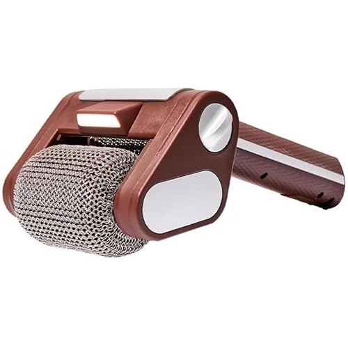 Elektrischer Grillreiniger Borstenfrei: 304 Edelstahl BBQ Powerbürste | 350 U/min Drehender Roller - Grillreinigung Küchenhelfer Für Draußen von Generisch