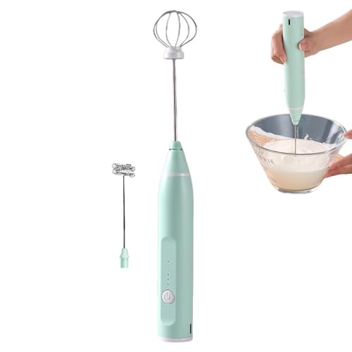 Elektrischer Kaffee-Mixer - Schneebesen für Getränke | Edelstahl-Kaffeemixer | Tragbarer Milchaufschäumer | Rührstab für Kaffee mit 3 einstellbaren Geschwindigkeiten | Elektrischer Rührer Elektrischer Kaffee-Mixer - Schneebesen für Getränke | Edelstahl-Kaffeemixer | Tragbarer Milchaufschäumer | Rührstab für Kaffee mit 3 einstellbaren Geschwindigkeiten | Elektrischer Rührer von Generisch