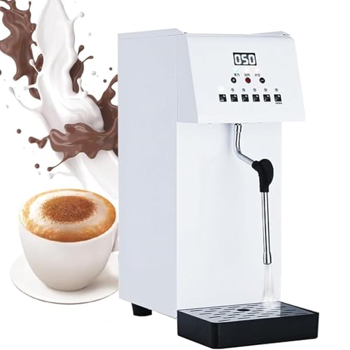 Elektrischer Milchaufschäumer und Dampfgarer mit 5-Temp-Voreinstellungen, 360° Dampfstab und LED-Display für perfekte Kaffee- und Teezubereitung Elektrischer Milchaufschäumer und Dampfgarer mit 5-Temp-Voreinstellungen, 360° Dampfstab und LED-Display für perfekte Kaffee- und Teezubereitung von Generisch