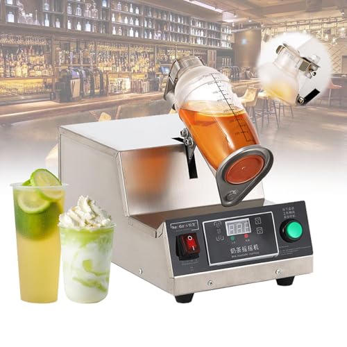 Elektrischer Milchstreuer mit 45° geneigtem Arm & 180S Timer, Digitalanzeige für perfektes Mixen von Getränken in Cafés & Restaurants Elektrischer Milchstreuer mit 45° geneigtem Arm & 180S Timer, Digitalanzeige für perfektes Mixen von Getränken in Cafés & Restaurants von Generisch