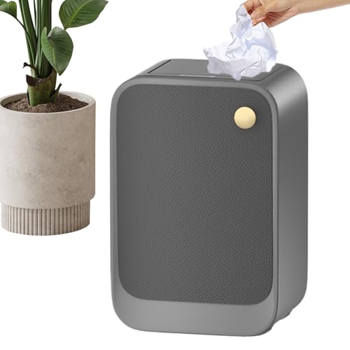 Elektrischer Mülleimer, Automatischer Mülleimer Mit Sensor Und Deckel 20 Liter, Seitenöffnender Abfalleimer Hochbeiniger Elektromülleimer Für Zuhause Arbeitsplatz Terrasse Wohnheim Bad Waschküche von Generisch