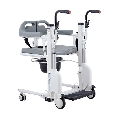 Elektrischer Patientenlift mit 180° geteiltem Sitz und Fernbedienung, tragbare Hebehilfe für ältere Menschen und Behinderte zu Hause Elektrischer Patientenlift mit 180° geteiltem Sitz und Fernbedienung, tragbare Hebehilfe für ältere Menschen und Behinderte zu Hause von Generisch