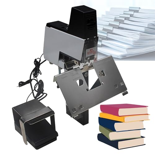 Elektrisches Heftgerät mit einstellbarem Bindedruck für 2-40 Blatt, ideal für Büro und Zuhause Dokumentenbindung Elektrisches Heftgerät mit einstellbarem Bindedruck für 2-40 Blatt, ideal für Büro und Zuhause Dokumentenbindung von Generisch