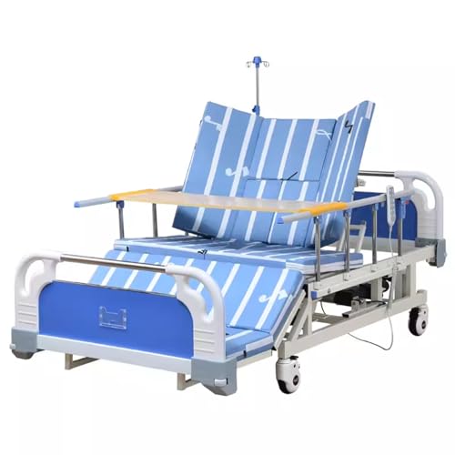 Elektrisches Stillbett, multifunktionales verstellbares Krankenhausbett für die häusliche Pflege, verbesserter Patientenkomfort mit atmungsaktiver Matratze Elektrisches Stillbett, multifunktionales verstellbares Krankenhausbett für die häusliche Pflege, verbesserter Patientenkomfort mit atmungsaktiver Matratze von Generisch