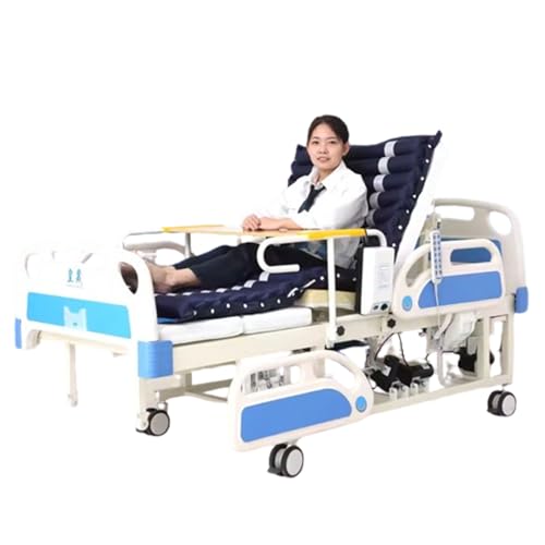 Elektrisches Stillbett mit leisem Motor, multifunktionaler Hebefunktion, Taschenlampe und atmungsaktiver Matratze für komfortable Patientenversorgung Elektrisches Stillbett mit leisem Motor, multifunktionaler Hebefunktion, Taschenlampe und atmungsaktiver Matratze für komfortable Patientenversorgung von Generisch