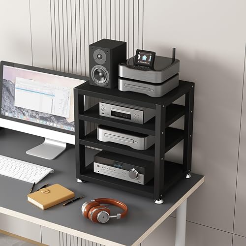 Entertainment-Ständer mit Audio-Schrank, Medien-Regal für Fernseher, verstellbare Regale, Eckregal für Wohnzimmeraufbewahrung Entertainment-Ständer mit Audio-Schrank, Medien-Regal für Fernseher, verstellbare Regale, Eckregal für Wohnzimmeraufbewahrung von Generisch