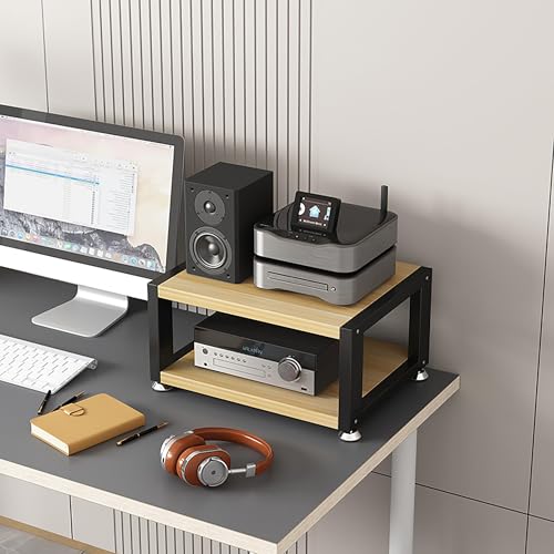 Entertainment-Ständer mit Audio-Schrank, Medien-Regal für Fernseher, verstellbare Regale, Eckregal für Wohnzimmeraufbewahrung Entertainment-Ständer mit Audio-Schrank, Medien-Regal für Fernseher, verstellbare Regale, Eckregal für Wohnzimmeraufbewahrung von Generisch