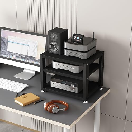 Entertainment-Ständer mit Audio-Schrank, Medien-Regal für Fernseher, verstellbare Regale, Eckregal für Wohnzimmeraufbewahrung Entertainment-Ständer mit Audio-Schrank, Medien-Regal für Fernseher, verstellbare Regale, Eckregal für Wohnzimmeraufbewahrung von Generisch
