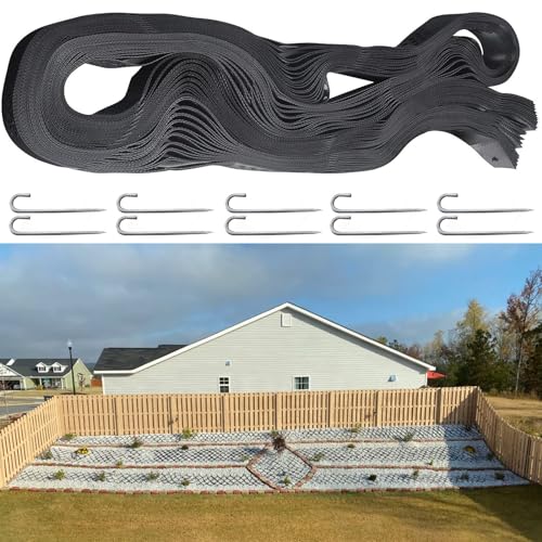 Erbskies-Terrassengitter mit Heringen – 10,2 cm Erosionskontrolle für Gartenhäuser & Wohnmobile Stabilisierungssystem mit Wabenpflastersteinen langlebig & witterungsbeständig von Generisch