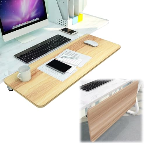 Ergonomische, faltbare Schreibtischverlängerung mit Tastaturablage, platzsparendes Klemmregal für organisierten Arbeitsplatz Ergonomische, faltbare Schreibtischverlängerung mit Tastaturablage, platzsparendes Klemmregal für organisierten Arbeitsplatz von Generisch