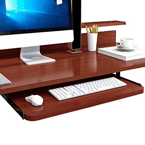 Ergonomische Armlehne Schreibtischverlängerung – 54 cm Holz-Tastaturablage, 5 Farben, 23 kg Traglast, unter dem Schreibtisch für Heimbüro und Gaming, ausziehbare Schubladen mit Gleitschienen Ergonomische Armlehne Schreibtischverlängerung – 54 cm Holz-Tastaturablage, 5 Farben, 23 kg Traglast, unter dem Schreibtisch für Heimbüro und Gaming, ausziehbare Schubladen mit Gleitschienen von Generisch